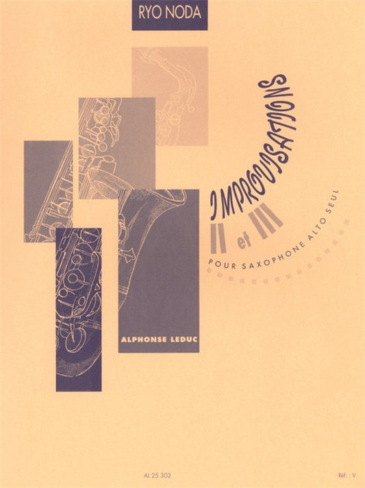 Improvisation 2 et 3 pour saxophone alto seul