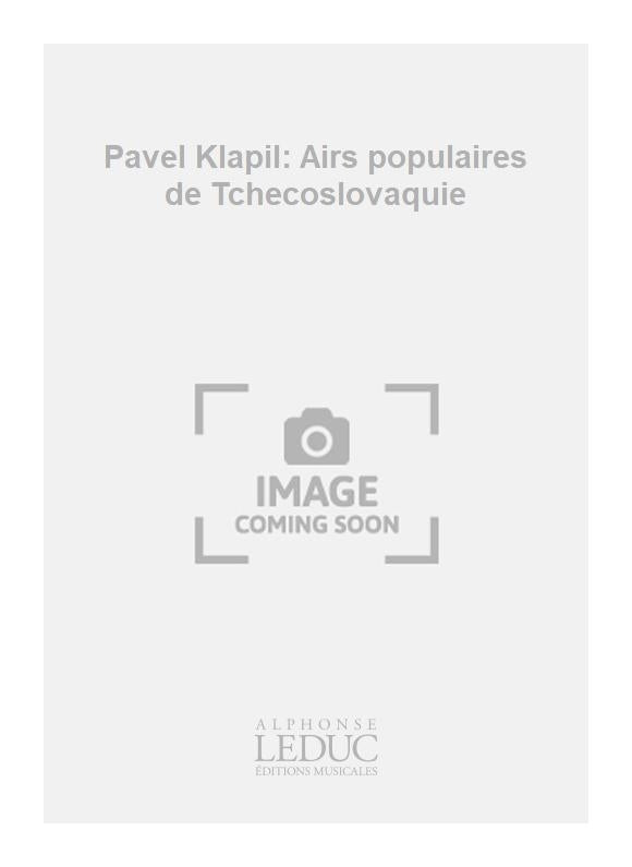 Airs populaires de Tchecoslovaquie