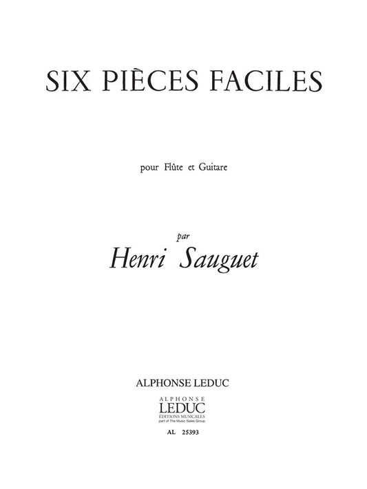 6 Pieces Faciles