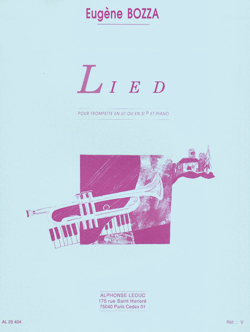 Lied Trompette en Bb ou C et Piano