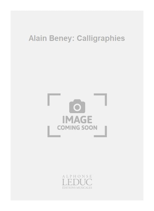 Calligraphies