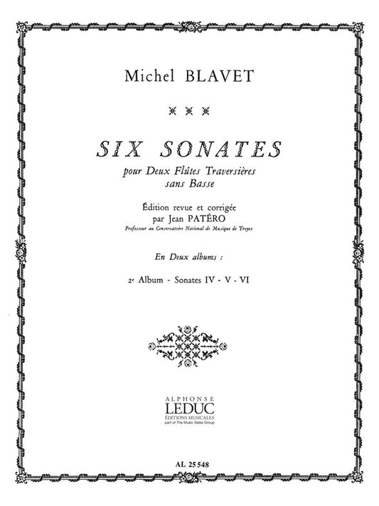 6 Sonates Volume 2: n° 4 - n° 6