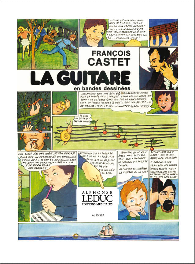 La Guitare en Bandes dessinees