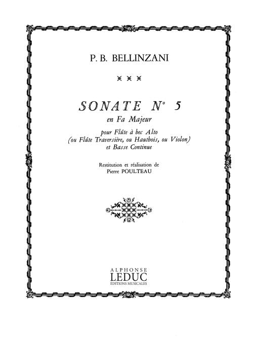 Sonate Op.3, n° 5 en fa majeur