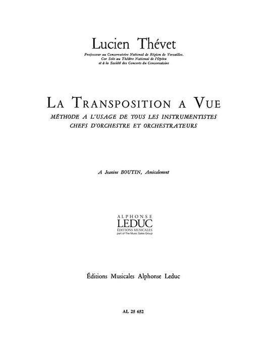 Transposition a Vue