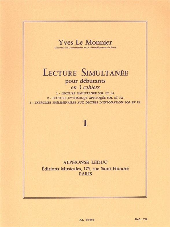 Lecture simultanée pour débutants - vol. 1