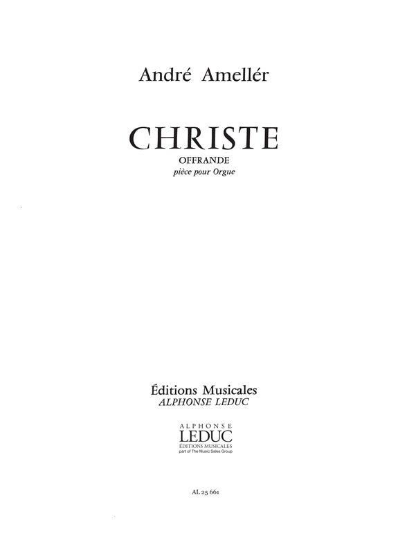 Christe-Offrande Op.248