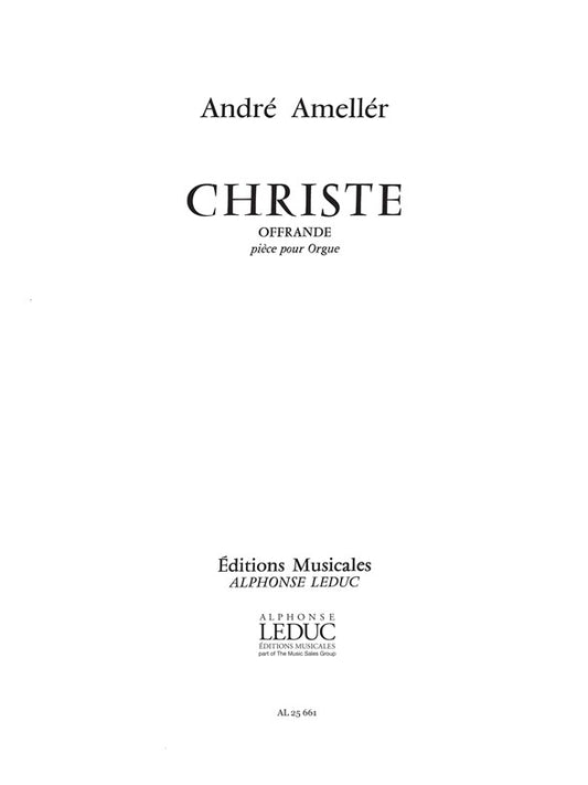 Christe-Offrande Op.248