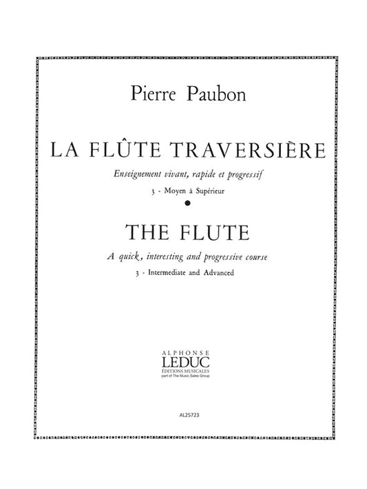 La Flûte traversiere Volume 3