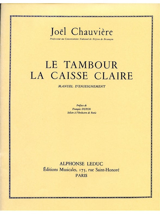 Le Tambour, la Caisse claire