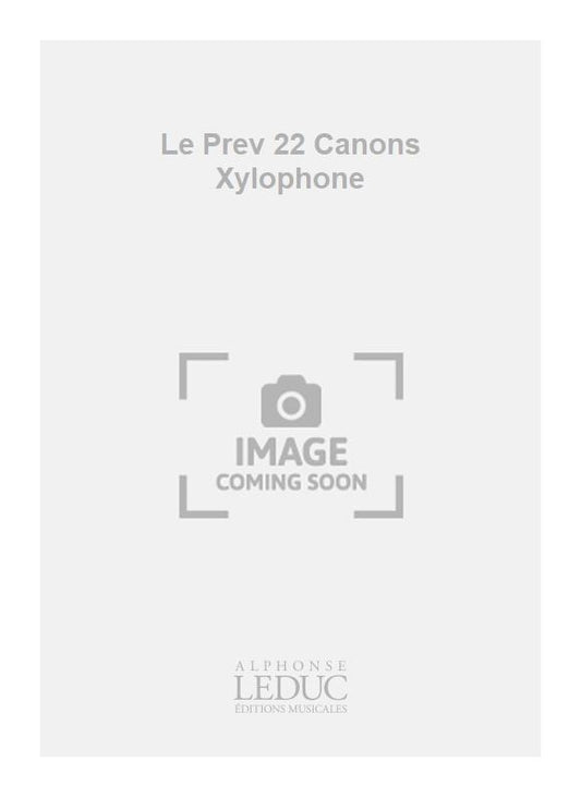 Le Prev 22 Canons Xylophone