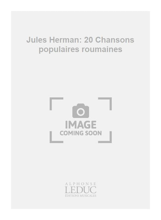 20 Chansons populaires roumaines