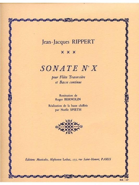 Sonate n° 10