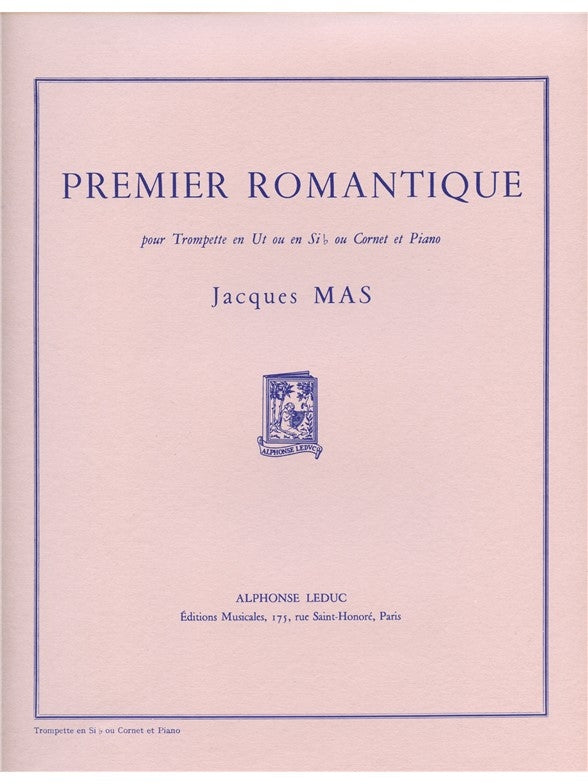 1er romantique (for B flat Trumpet)