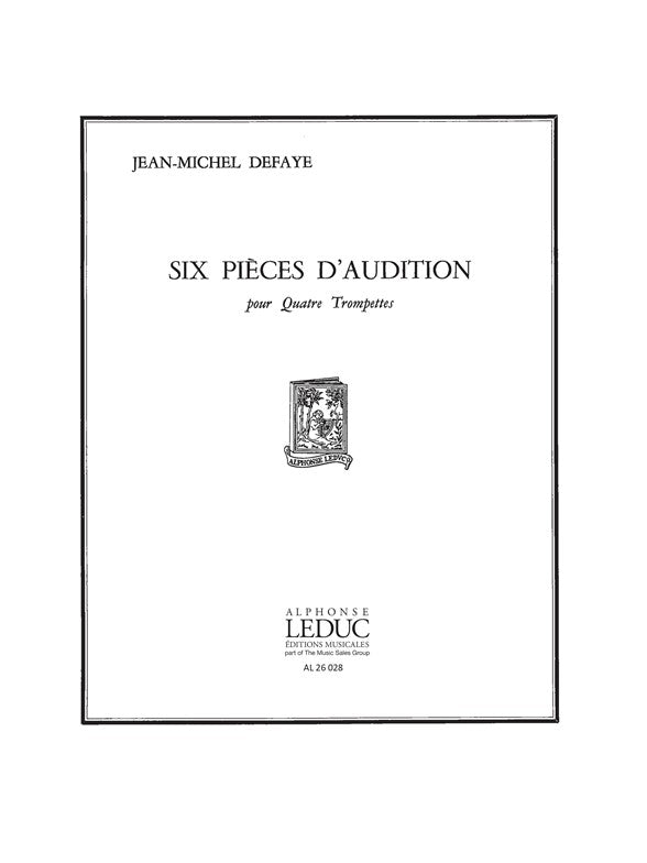 6 Pièces d'Audition - 4 Trompettes