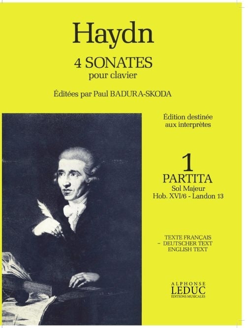 Sonate n°1 Extrait de 4 Sonates Hob.16