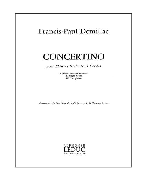 Concertino -Fl.Et Orch.Strings