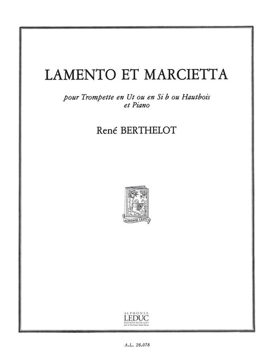 Lamento et Marcietta