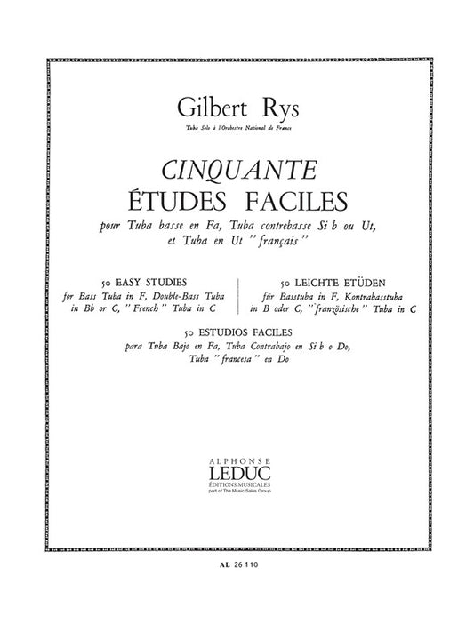 50 Etudes faciles
