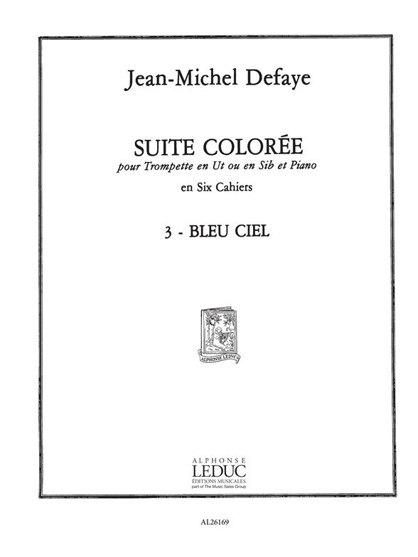 Suite coloree n° 3: Bleu Ciel
