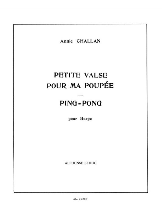 Petite Valse Pour Ma Poupée Et Ping - Pong