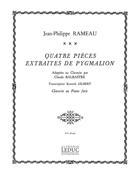 4 Pieces extraits de Pygmalion