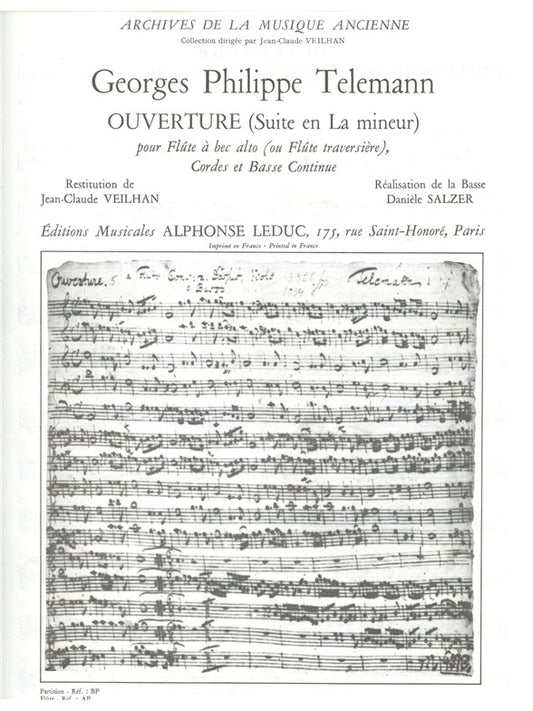 Suite en la mineur Violin 1 Part