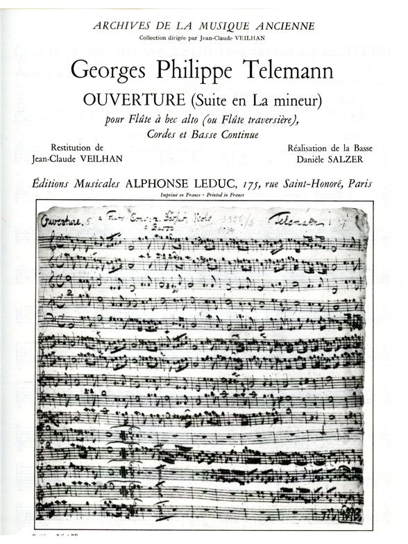 Suite en la mineur Violin 2 Part