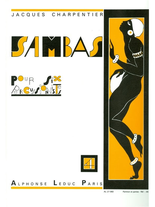 Sambas Pour 6 Percussionistes - Samba n° 4