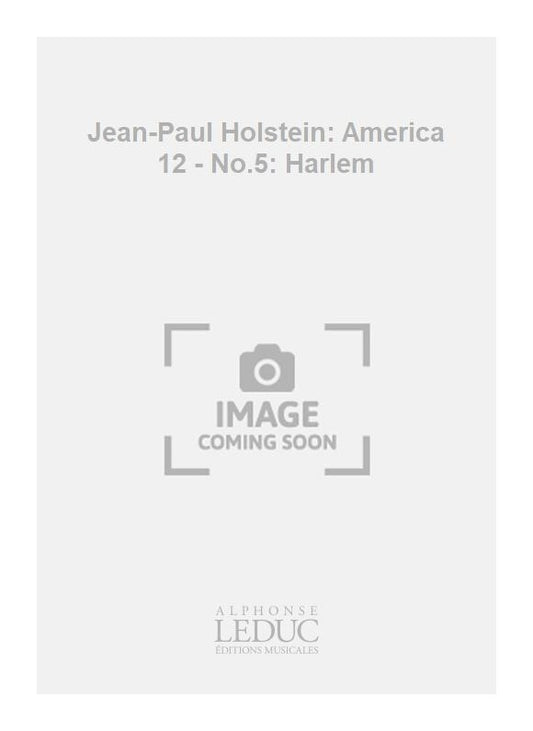 America 12 - n° 5: Harlem