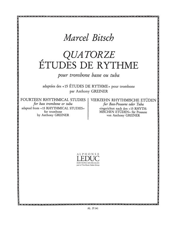 14 Etudes De Rythme