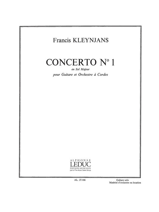 Concerto n° 1 en sol majeur