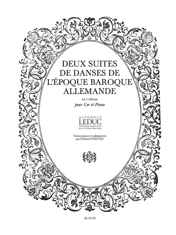 2 Suites De Danses De L'Époque Baroque Allemande