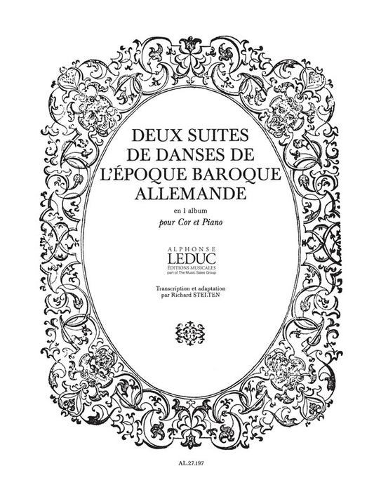 2 Suites De Danses De L'Époque Baroque Allemande
