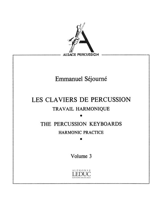 Volume 3 - Travail Harmonique