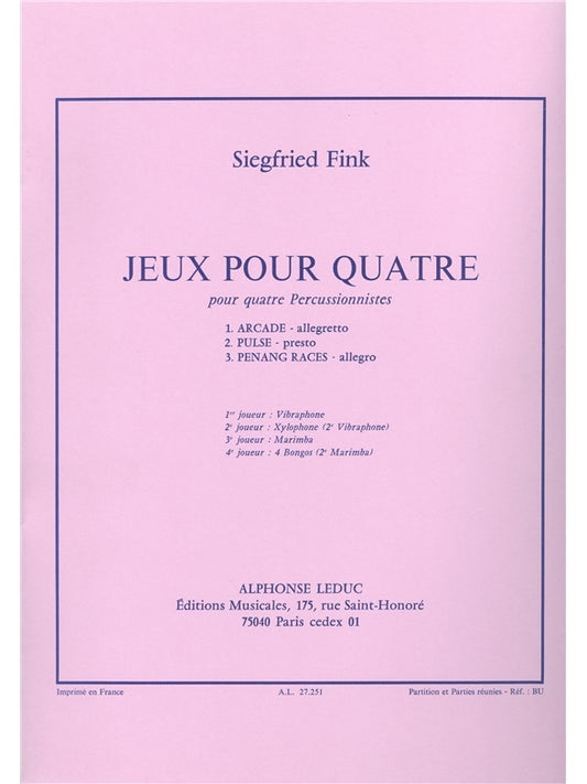 Jeux pour Quatre