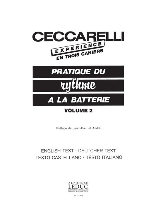Ceccarelli-Experience Volume 2