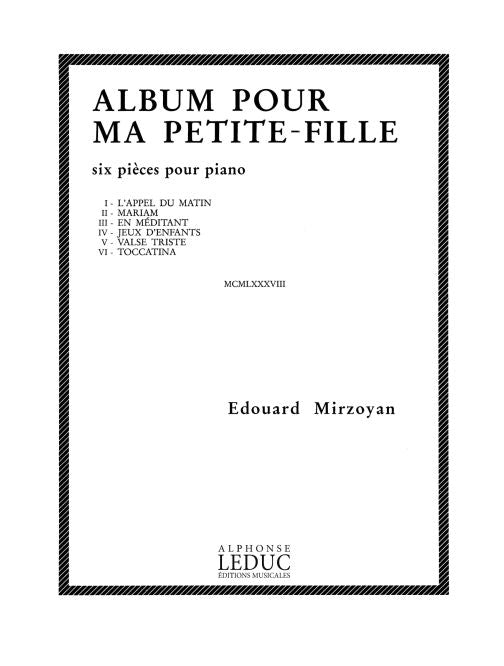 Album Pour Ma Petite-Fille