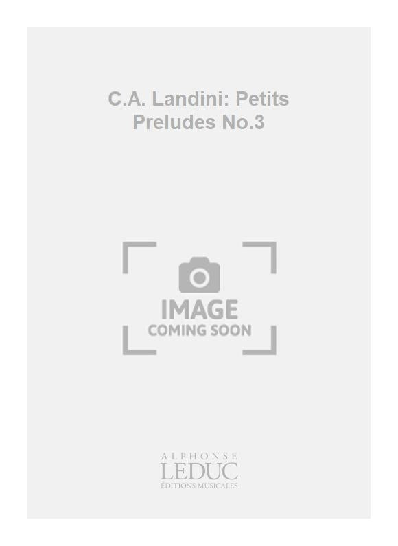 Petits Préludes n° 3
