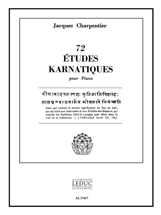 75 Études Karnatiques Cycle 09