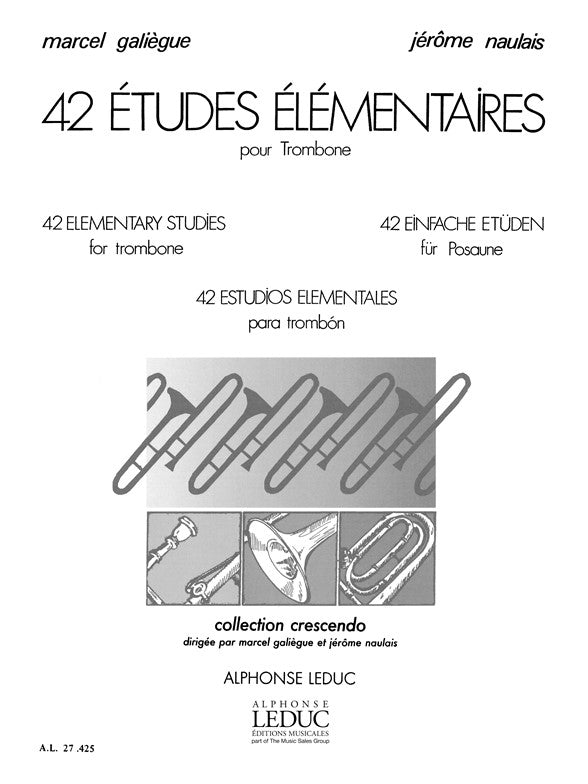 42 Études élémentaires pour trombone
