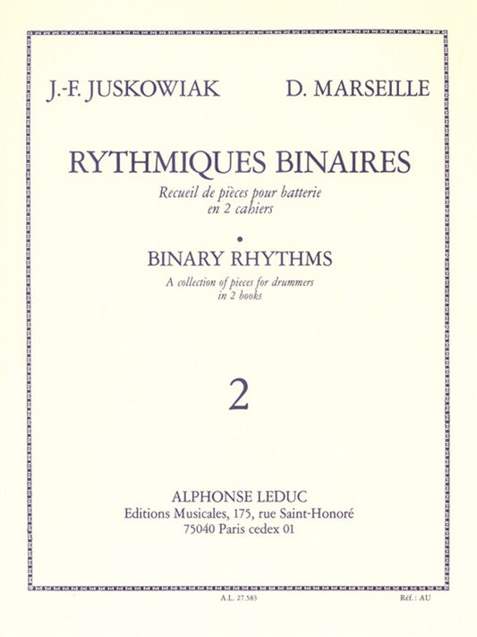 Rythmiques Binaires Volume 2