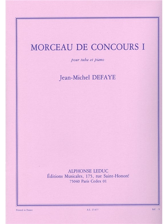 Morceau De Concours I