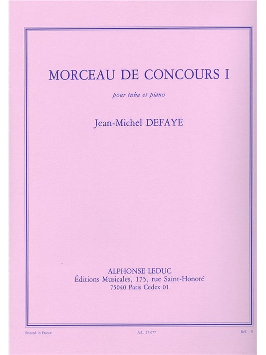 Morceau De Concours I