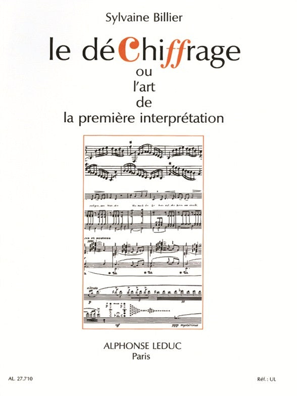 Le déchiffrage ou l'art de la 1ère interprétation