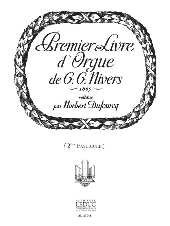 Livre d'Orgue n° 1 Volume 2