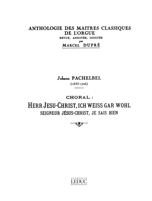 Herr Jesu-Christ Ich