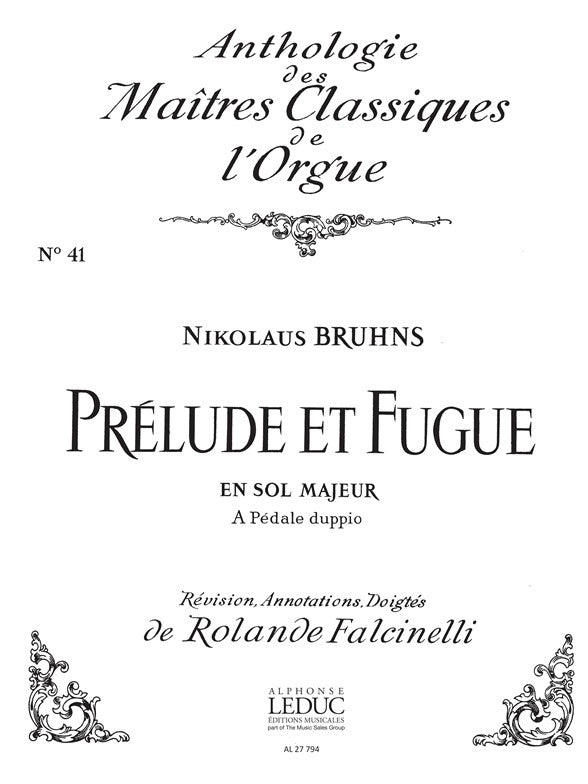 Prélude Et Fugue En Sol Majeur