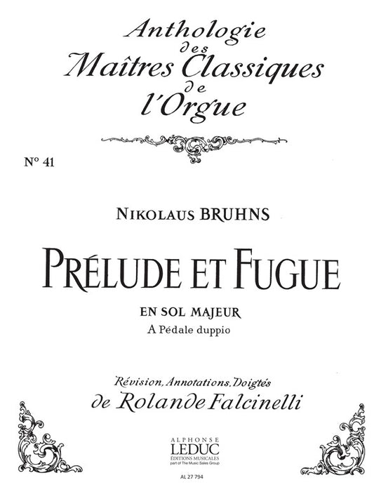 Prélude Et Fugue En Sol Majeur