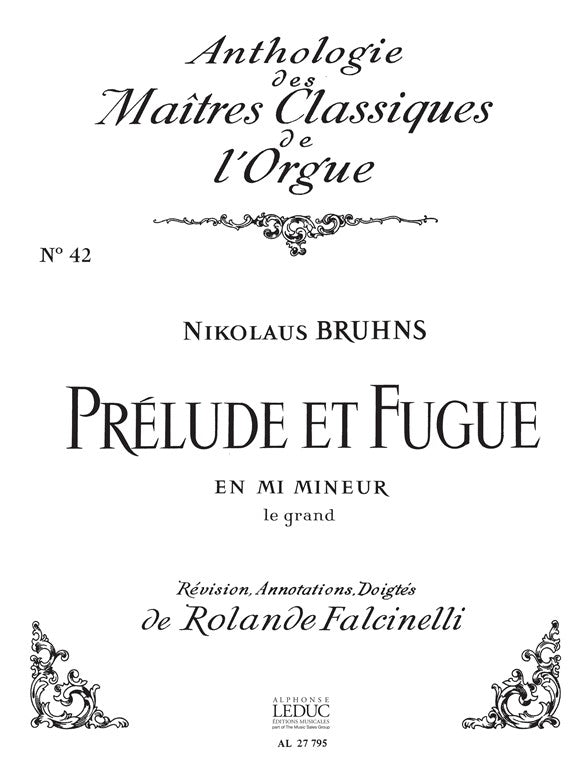 Prélude Et Fugue En Mi Mineur